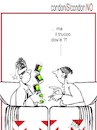 Cartoon: condoniSI condoniNO (small) by Enzo Maneglia Man tagged vignette,umorismo,grafico,satira,politica,nazionale,illustrazioni,cassonettari,fighillearte,manreglia,man