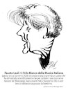 Cartoon: Fausto Leali (small) by Enzo Maneglia Man tagged caricatura,fausto,leali,sanremo,2026,cantautori