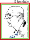 Cartoon: Giorgio Napolitano (small) by Enzo Maneglia Man tagged presidente,giorgio,napolitano,italiano