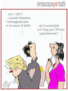 Cartoon: oroscopo (small) by Enzo Maneglia Man tagged vignette,cassonettari,oroscopi,fighillearte,enzo,maneglia,man
