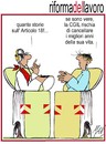 Cartoon: riforma del lavoro (small) by Enzo Maneglia Man tagged cassonettari,man,maneglia,fighillearte