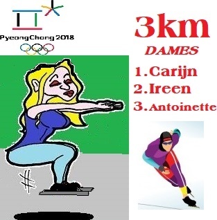 Cartoon: 3 KM Schaatsen (medium) by cartoonharry tagged schaatsen,3km,goud,zilver,brons