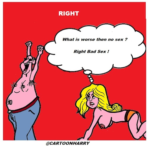 Cartoon: Bad Sex (medium) by cartoonharry tagged cartoonharry