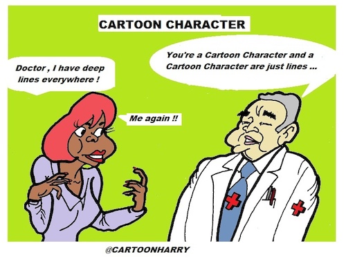 Cartoon: Cartoon Character (medium) by cartoonharry tagged cartoonharry