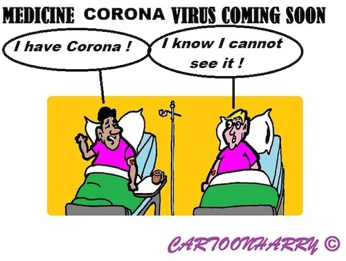 Cartoon: Corona Medicine (medium) by cartoonharry tagged corona,cartoonharry