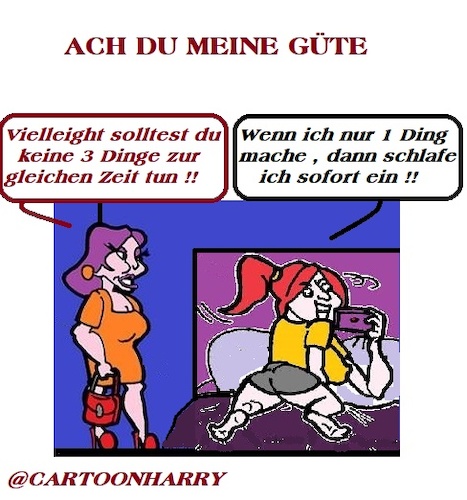 Cartoon: Drei Dinge (medium) by cartoonharry tagged dinge,cartoonharry