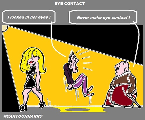 Cartoon: Eye (medium) by cartoonharry tagged eye,contact