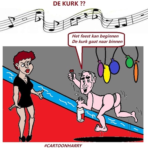 Cartoon: Kurk (medium) by cartoonharry tagged dronken,kurk,cartoonharry