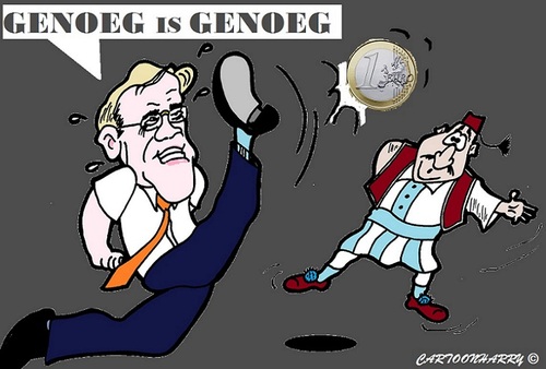 Cartoon: Mark Rutte (medium) by cartoonharry tagged markrutte,verkiezingen,nederland,dutch,griekenland,geld,genoeg,cartoon,cartoonist,cartoonharry,toonpool