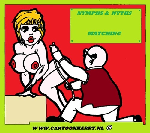 Cartoon: Matching (medium) by cartoonharry tagged matching,measures,tits,girl,erotic,cartoon,sexy,cartoonist,cartoonharry,dutch,toonpool
