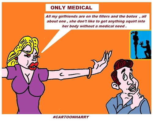 Cartoon: Medical Only (medium) by cartoonharry tagged medical,cartoonharry