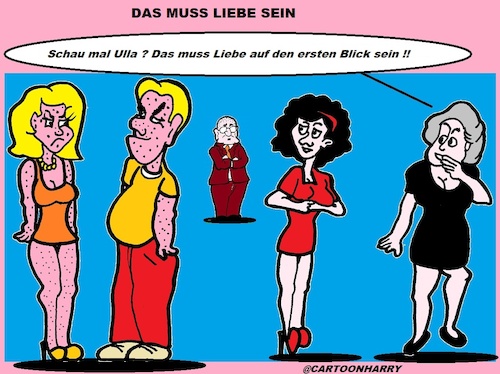 Cartoon: Muss (medium) by cartoonharry tagged blick,cartoonharry