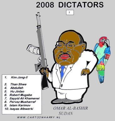 Cartoon: Omar Al-Bashir (medium) by cartoonharry tagged albashir,dictator,sudan