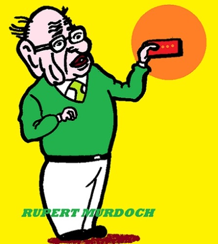 Cartoon: Rupert Murdoch (medium) by cartoonharry tagged rupert,murdoch,news,cartoon,caricature,cartoonist,cartoonharry,dutch,toonpool