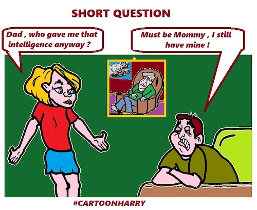 Cartoon: Short Question (medium) by cartoonharry tagged question,cartoonharry