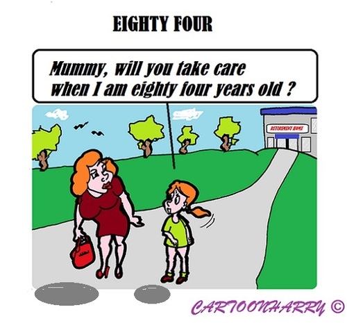 Cartoon: Take Care (medium) by cartoonharry tagged care,mom,child