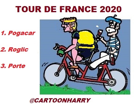 Cartoon: Tour de France 2020 (medium) by cartoonharry tagged tourdefrance2020,cartoonharry