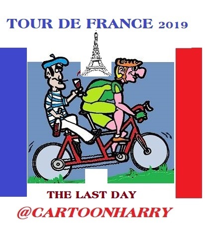 Cartoon: Tour de France (medium) by cartoonharry tagged tourdefrance2019,cartoonharry