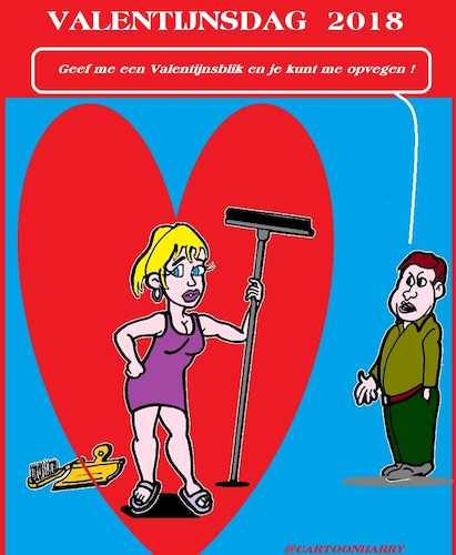 Cartoon: Valentijnsdag (medium) by cartoonharry tagged valentijnsdag2018,kijkje