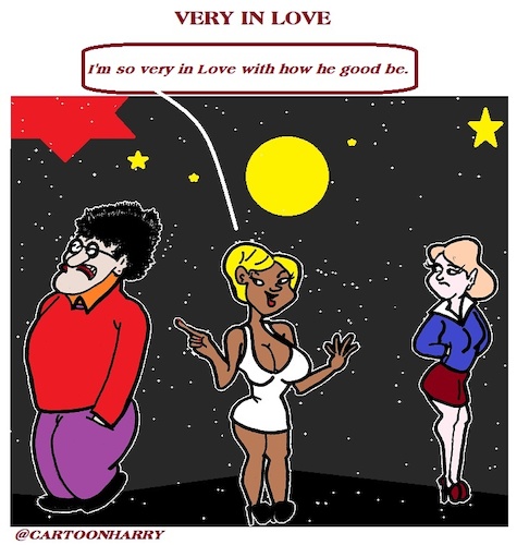 Cartoon: Very (medium) by cartoonharry tagged love,cartoonharry