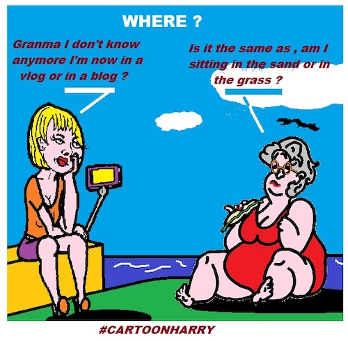 Cartoon: Where (medium) by cartoonharry tagged where,cartoonharry