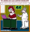 Cartoon: Älter (small) by cartoonharry tagged älter,digital,laptop