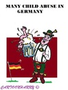 Cartoon: Child Abuse (small) by cartoonharry tagged germany,children,abuse,beer