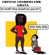 Cartoon: Chinese Ghana Condoms (small) by cartoonharry tagged chinese,ghana,condoms,small,cartoons,cartoonists,cartoonharry,dutch,toonpool