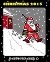 Cartoon: Christmas (small) by cartoonharry tagged santa,2015,christmas,nowadays