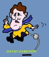 Cartoon: David Cameron (small) by cartoonharry tagged cameron,caricature,jump,uk,england,cartoon,cartoonist,cartoonharry,dutch