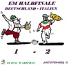 Cartoon: Deutschland - Italien (small) by cartoonharry tagged fussball,em,halbfinale,kartun,toon,cartoon,dutch,cartoonharry,toonpool