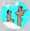 Cartoon: Diabetic (small) by cartoonharry tagged sexy diabetic cream cartoonharry wipped girl