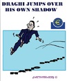 Cartoon: Draghi his Jump (small) by cartoonharry tagged ecb,rome,draghi,president,money,economy,europ,cartoons,cartoonists,cartoonharry,dutch,darkness,toonpool