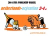 Cartoon: Drama Netherlands (small) by cartoonharry tagged fifa,soccer,2014,netherlands,argentina,germany,support