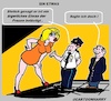 Cartoon: Etwas (small) by cartoonharry tagged mann,girl,polizei