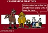 Cartoon: European Meat (small) by cartoonharry tagged meat,romania,france,england,horsemeat,horse,cartoons,cartoonists,cartoonharry,dutch,toonpool