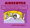 Cartoon: Fantastic View (small) by cartoonharry tagged vacation,bed,view