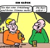 Cartoon: Glück (small) by cartoonharry tagged stille,glueck,frau,mann,bar,bier,freund