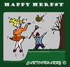 Cartoon: Happy Herfst (small) by cartoonharry tagged herfst2015