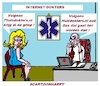 Cartoon: Internet Dokters (small) by cartoonharry tagged internet,dokters,cartoonharry