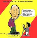 Cartoon: Johan Cruijff (small) by cartoonharry tagged dutch spanish soccer cruijff cartoonist cartoonists cartoonharry