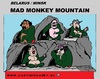 Cartoon: Mad Monkey Mountain (small) by cartoonharry tagged mad,monkey,mountain,ortega,lukasjenko,ahmadinejad,chavez,gadaffi,belarus,minsk,cartoon,comic,comics,comix,artist,dictators,drawing,cartoonist,cartoonharry,dutch,toonpool,toonsup,facebook,hyves,linkedin,buurtlink,deviantart