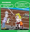 Cartoon: Nachbarn (small) by cartoonharry tagged bbq,nachbarn,burnout,feuer,kamin