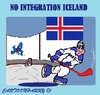 Cartoon: No Goal (small) by cartoonharry tagged europe iceland integration no