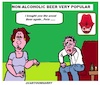 Cartoon: NON-ALCOHOLIC BEER (small) by cartoonharry tagged cartoonharry