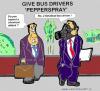 Cartoon: Pepperspray for Busdrivers (small) by cartoonharry tagged bus,pepperspray,safety