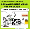 Cartoon: Schmallenberg Virus (small) by cartoonharry tagged virus,schmallenberg,cartoon,cartoonist,cartoonharry,dutch,toonpool