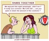 Cartoon: Share Together (small) by cartoonharry tagged together,cartoonharry