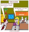 Cartoon: Too Close (small) by cartoonharry tagged divorce,corona,cartoonharry