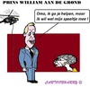 Cartoon: William (small) by cartoonharry tagged prins,william,england,speeltje